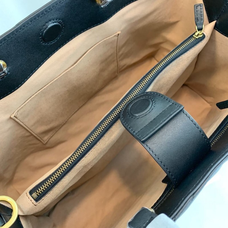 Gucci GG Marmont Media Matelasse Top Many Bolsa 443505-9