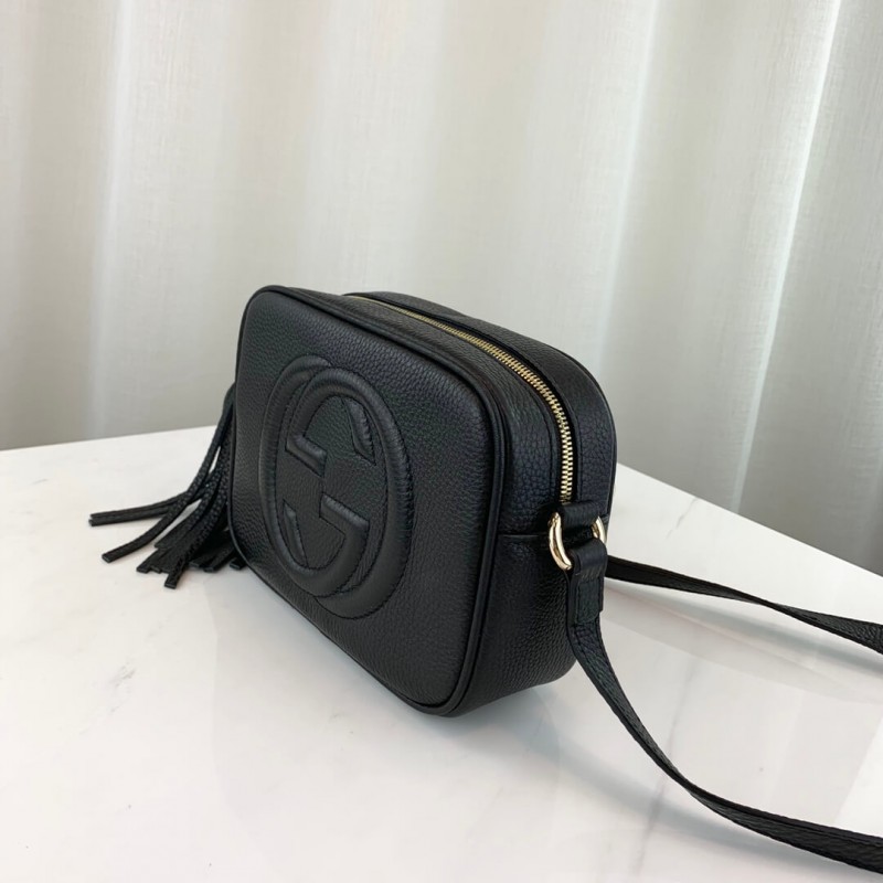 Gucci Soho Bolsa de discoteca de cuero pequeña 308364-2