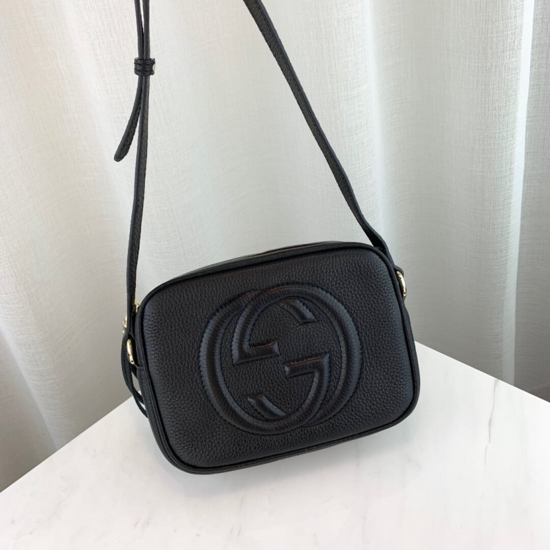 Gucci Soho Bolsa de discoteca de cuero pequeña 308364-4
