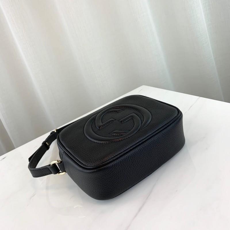 Gucci Soho Bolsa de discoteca de cuero pequeña 308364-5