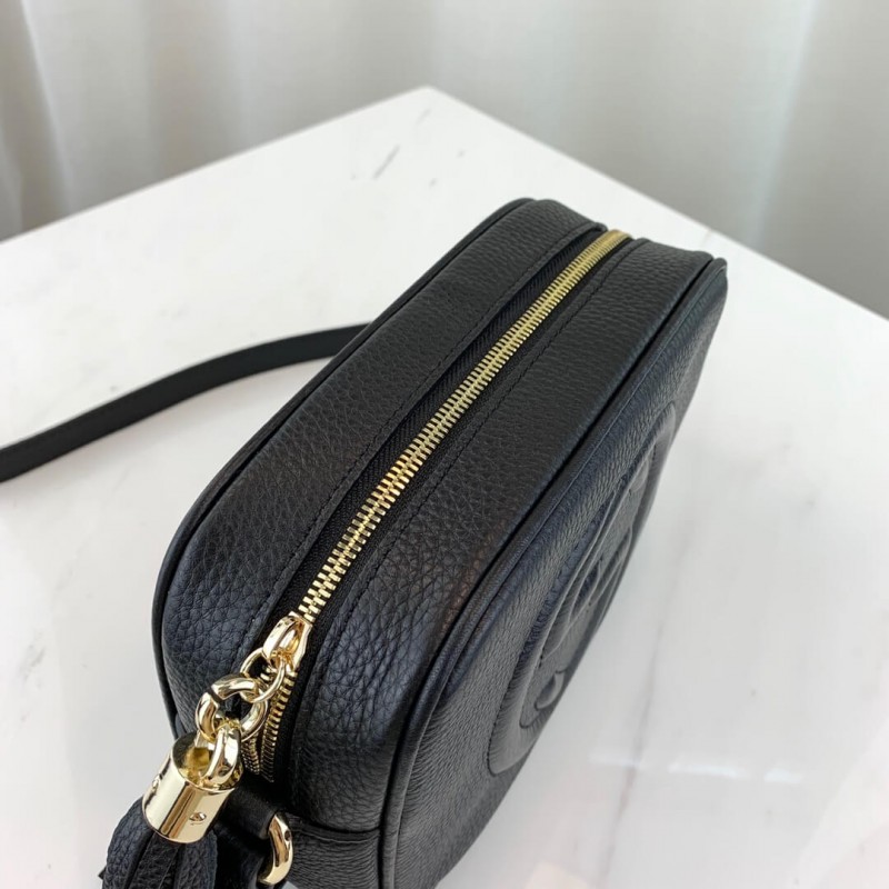 Gucci Soho Bolsa de discoteca de cuero pequeña 308364-6