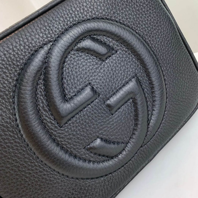 Gucci Soho Bolsa de discoteca de cuero pequeña 308364-7