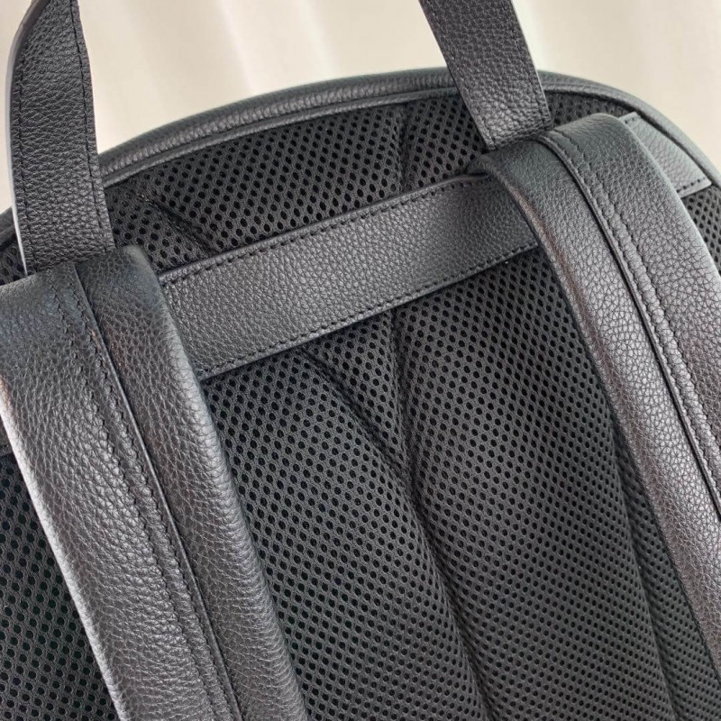 mochila de cuero impresa Gucci 547834-7