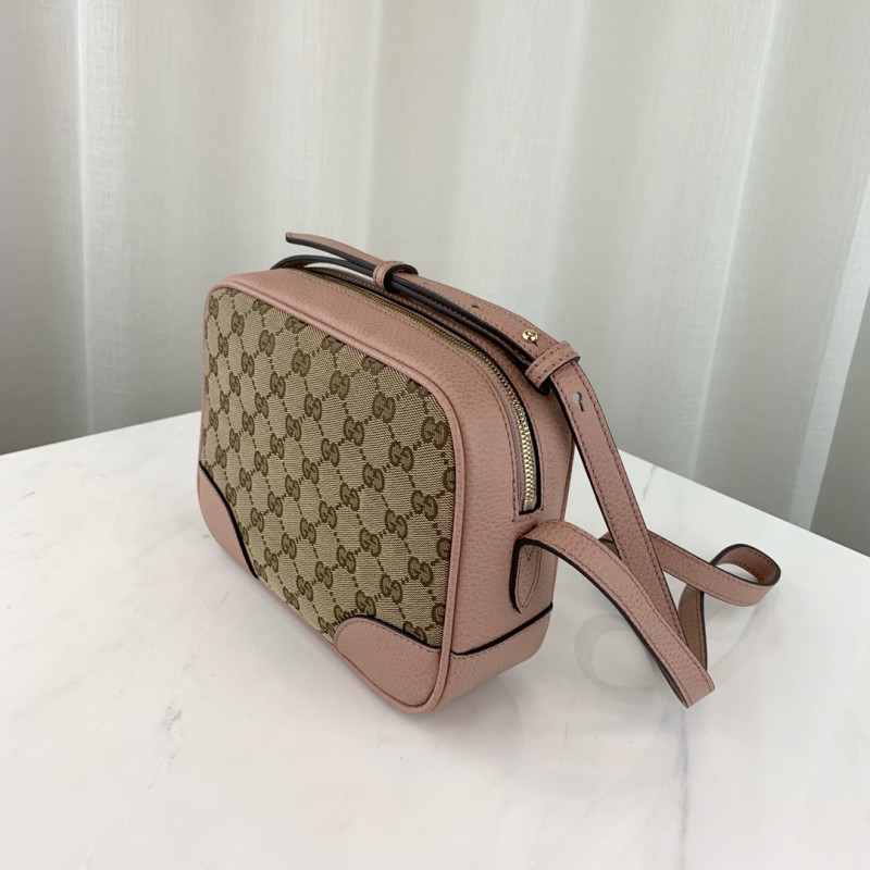 Gucci Bree Original GG Canvas Mini Messenger Bolsa 387360-2