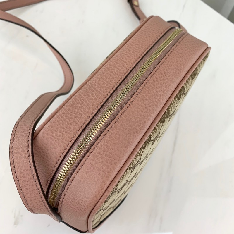 Gucci Bree Original GG Canvas Mini Messenger Bolsa 387360-5