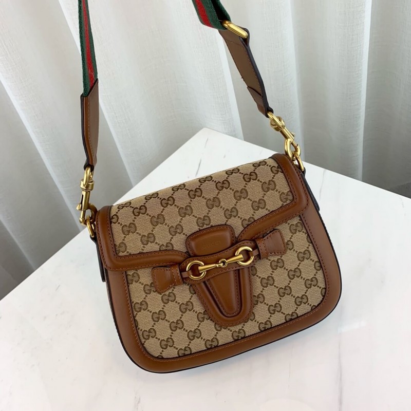 Gucci Lady web Bolsa de hombro GG original 383848-5