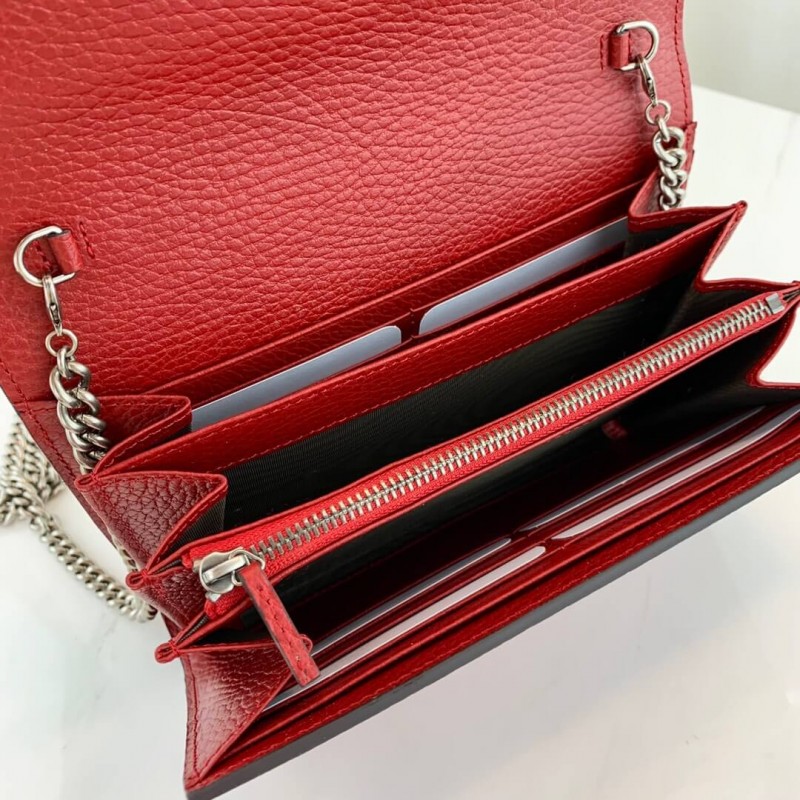 Gucci Dionysus de cuero mini cadena Bolsa 401231-9