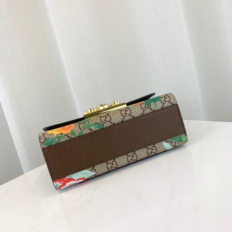 Gucci candado pequeño Gucci Tian Shoulder Bolsa 409487-5