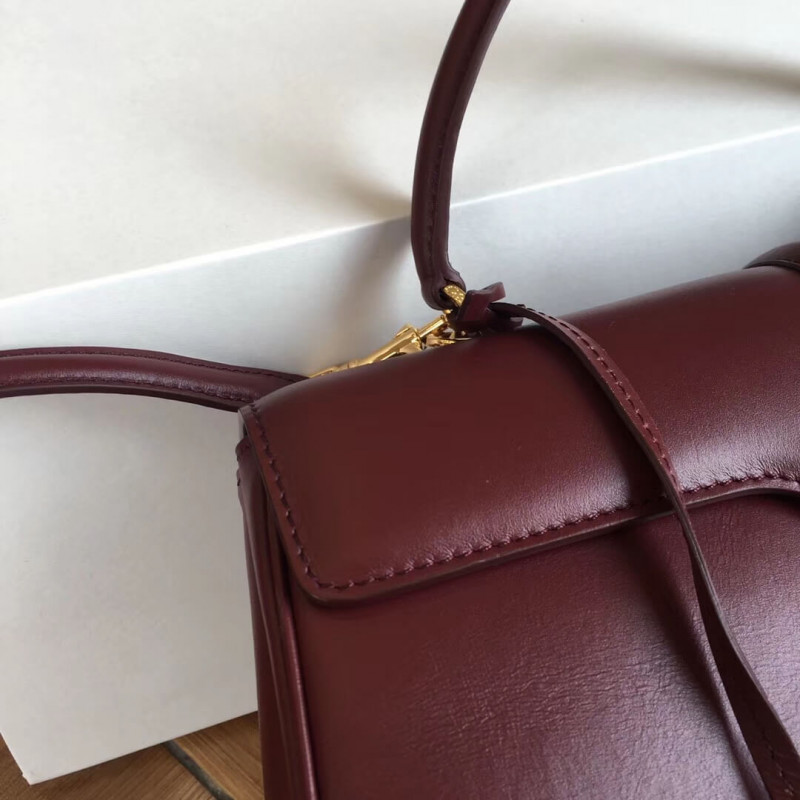 Bolsa Celine Medium 16 en Satined Becerro 187373-4