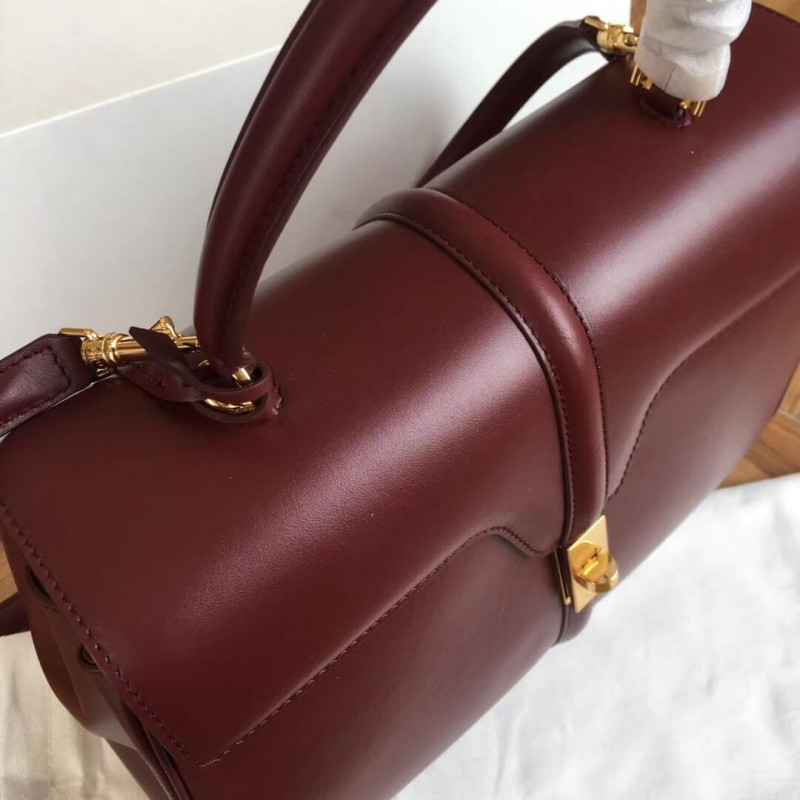 Bolsa Celine Medium 16 en Satined Becerro 187373-8