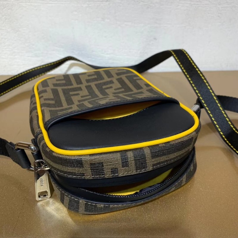 tela fendi bolsa de mensajero pequeño 7va456-4
