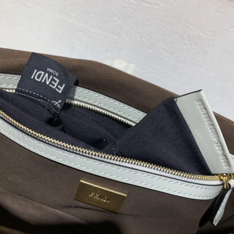 Fendi Patent Leather y Bolsauette Bolsauette de piel de oveja 8BR600-7