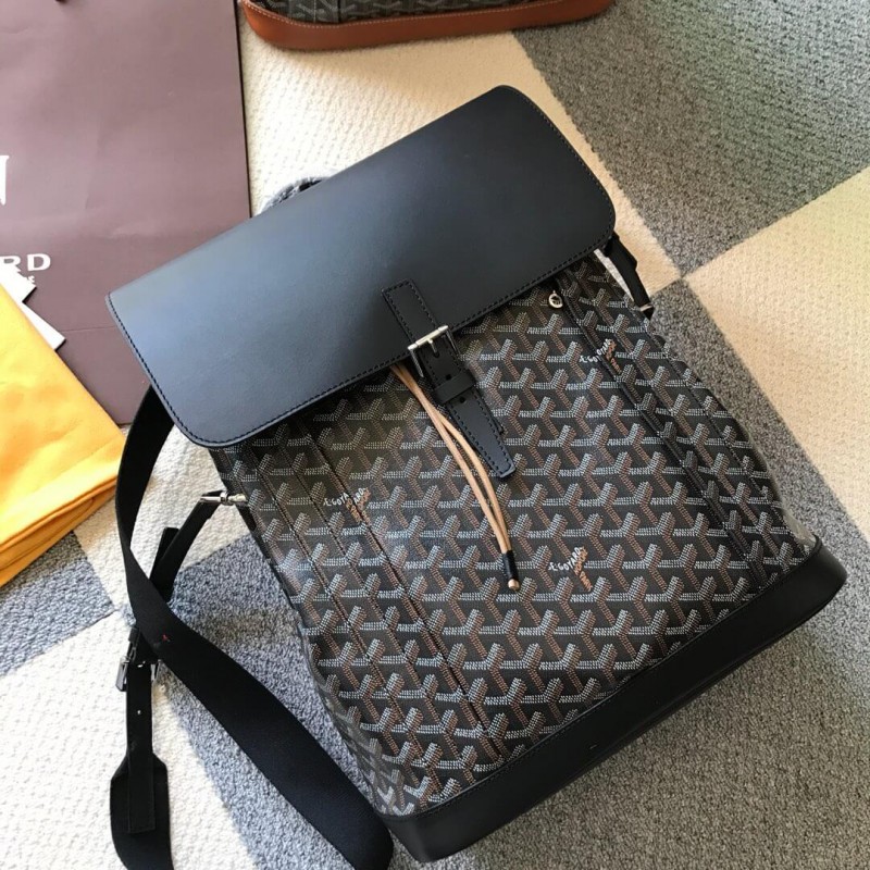 mochila alpin de piel de ternero Goyard 169555-2