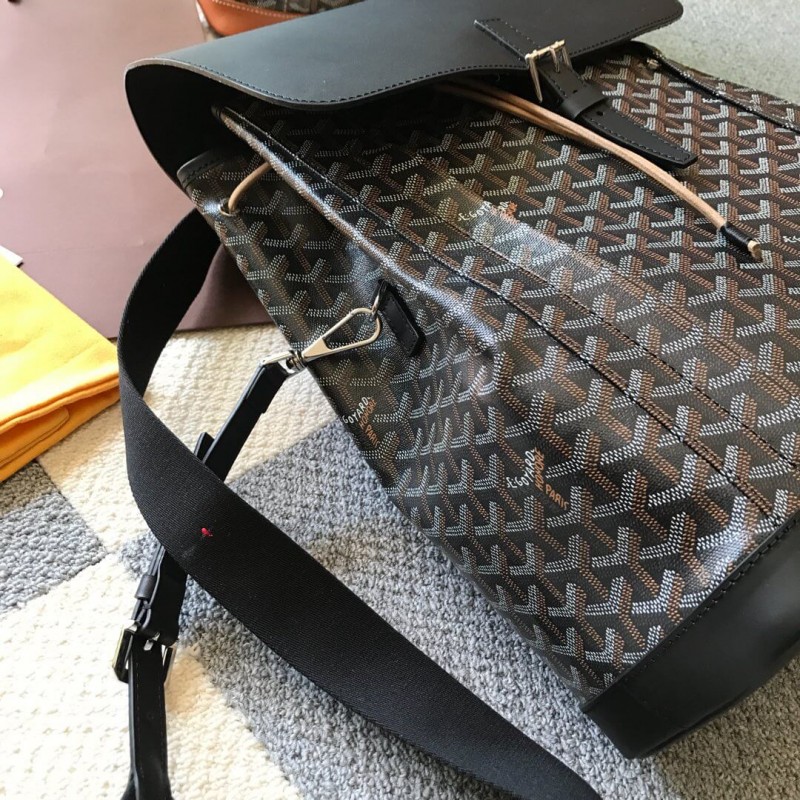 mochila alpin de piel de ternero Goyard 169555-3