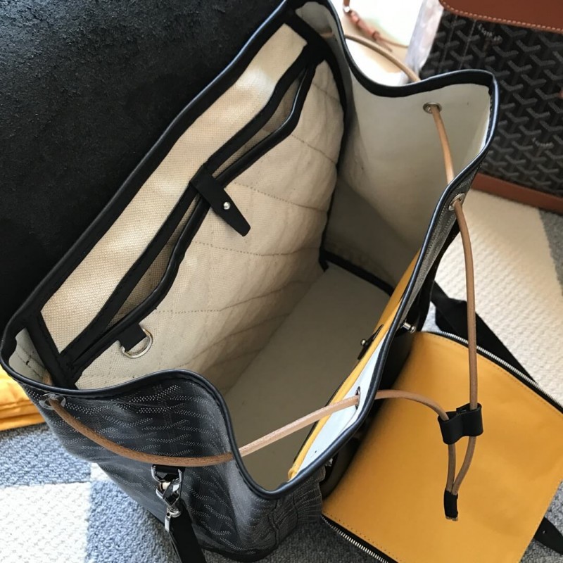 mochila alpin de piel de ternero Goyard 169555-7