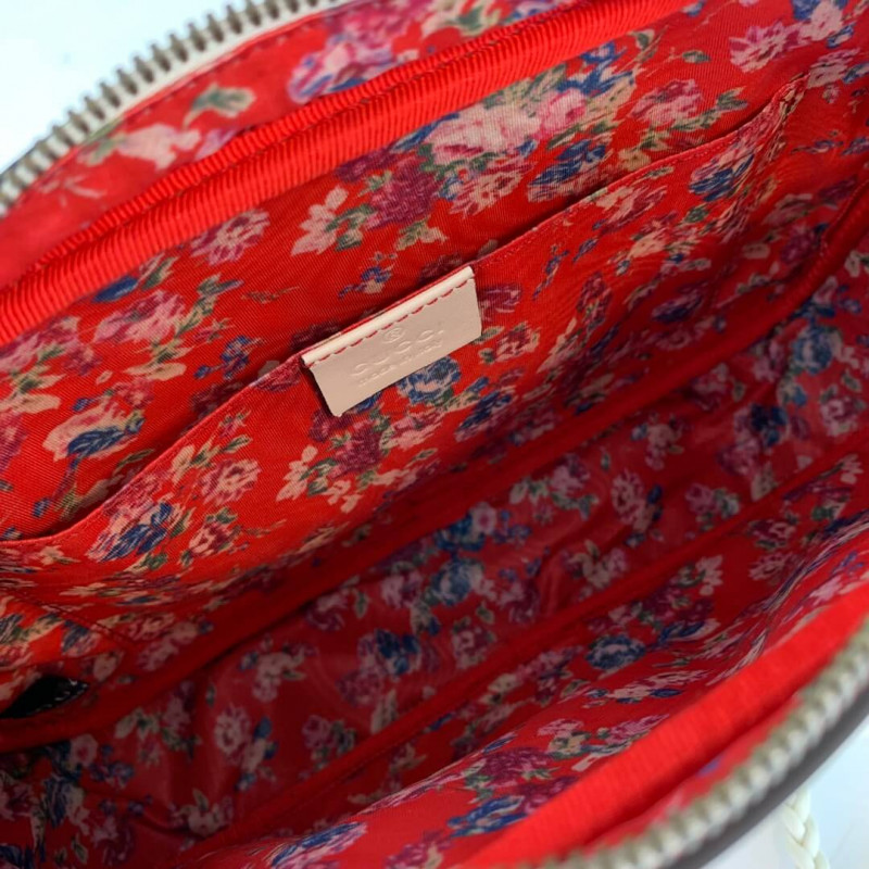 Bolso de hombro pequeño de cuero acolchado Gucci 541051-8