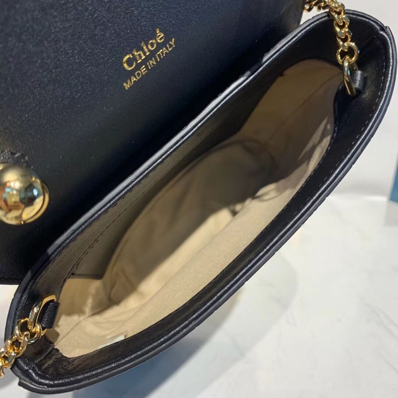 Chloe Small Aby Lock Bolsa en relieve Coco Effect S1220-9