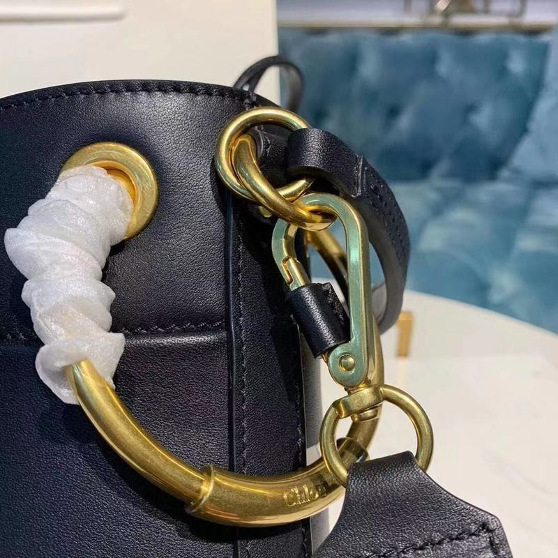 Chloe Roy Mini Bolsa de cuero liso 3S508-7