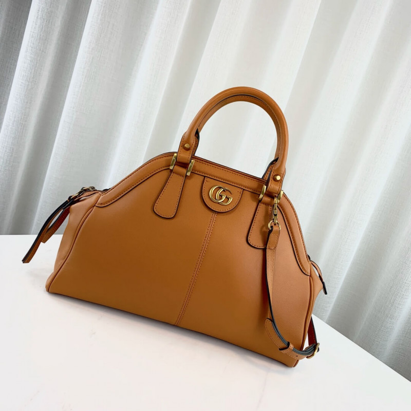 Gucci re (Belle) Bolsa de mango superior mediana 516459-1