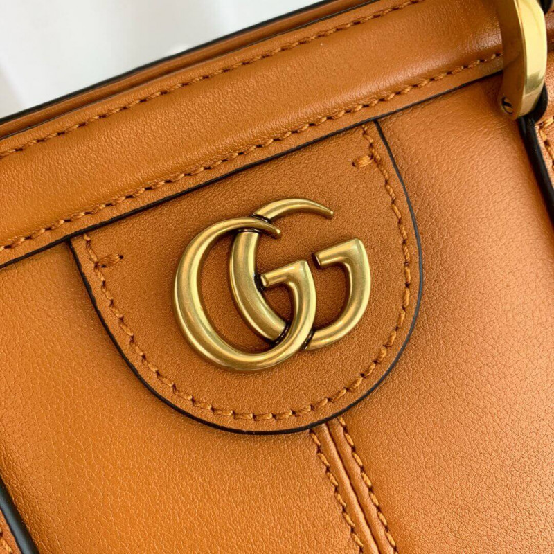 Gucci re (Belle) Bolsa de mango superior mediana 516459-6