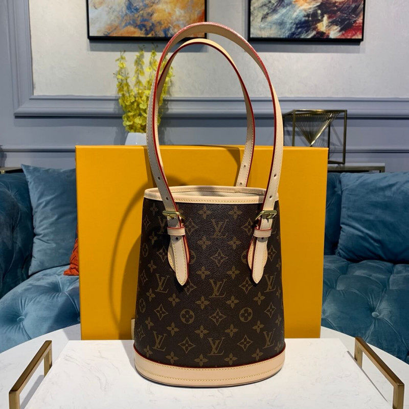 Louis Vuitton Monogram Petit Bucket M42238-1