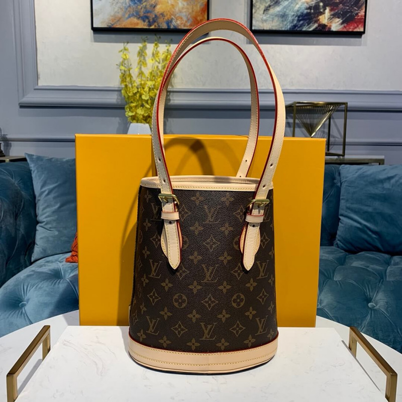 Louis Vuitton Monogram Petit Bucket M42238-3