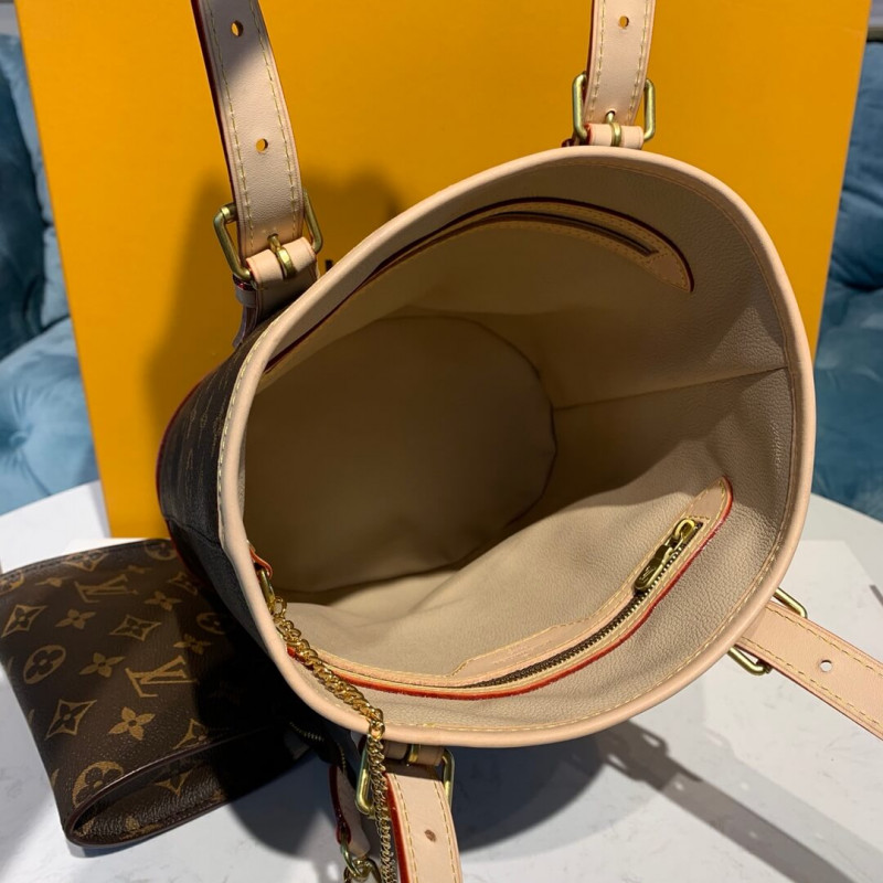 Louis Vuitton Monogram Petit Bucket M42238-9
