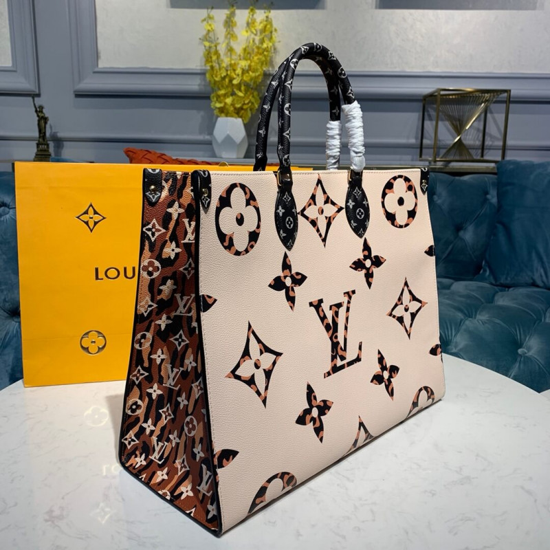 Louis Vuitton Onthego M44675 Ivory/Havana Beige-2