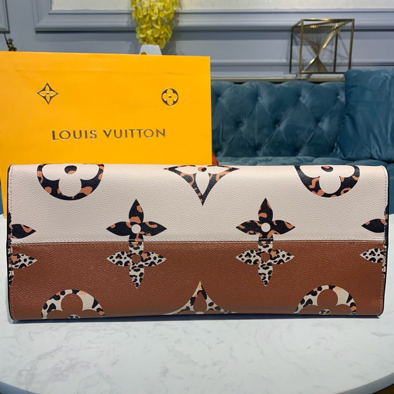 Louis Vuitton Onthego M44675 Ivory/Havana Beige-4