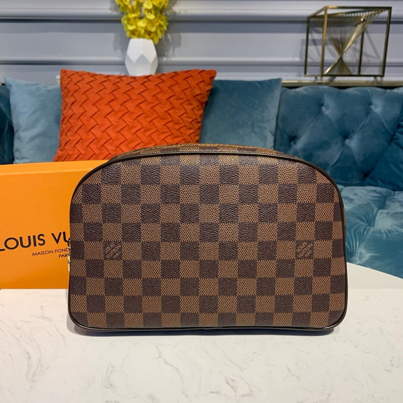 LOUIS VUITTON DAMIER EBENE CANVAS BOLETRY Bolsa 25 N47624-1