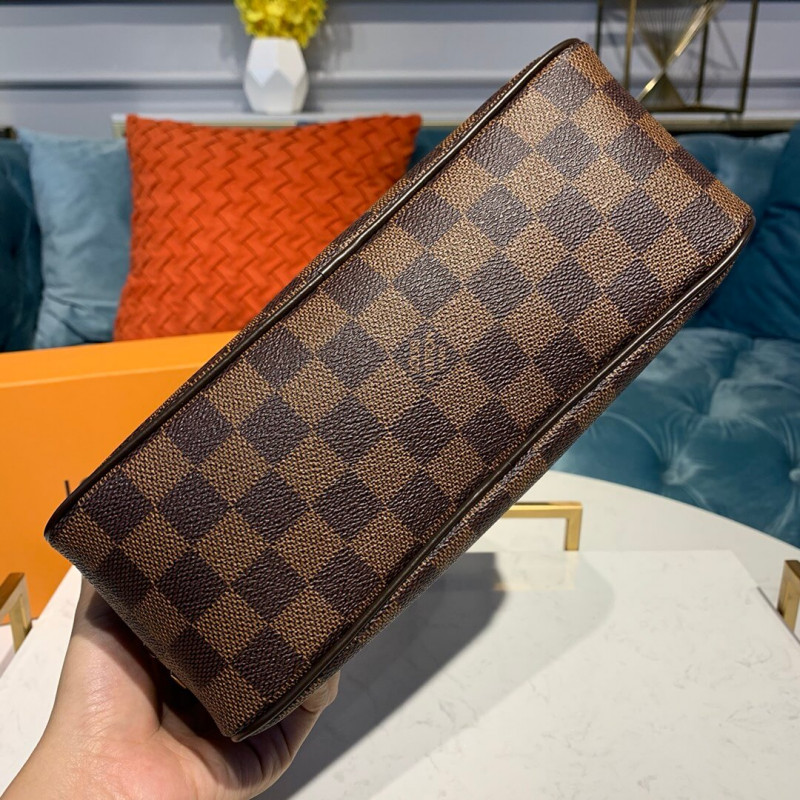LOUIS VUITTON DAMIER EBENE CANVAS BOLETRY Bolsa 25 N47624-5