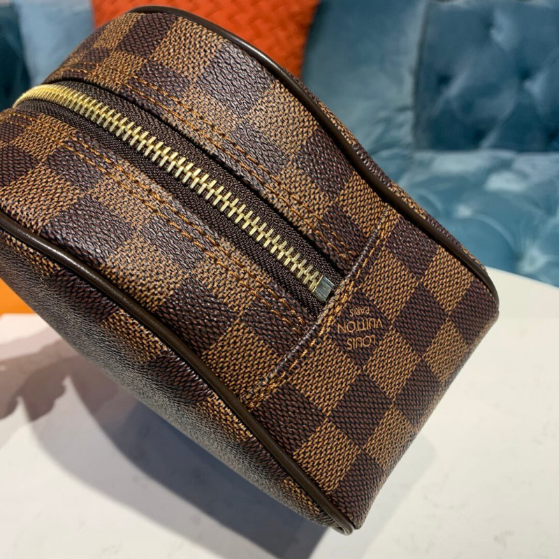 LOUIS VUITTON DAMIER EBENE CANVAS BOLETRY Bolsa 25 N47624-6
