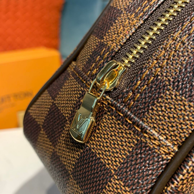 LOUIS VUITTON DAMIER EBENE CANVAS BOLETRY Bolsa 25 N47624-7
