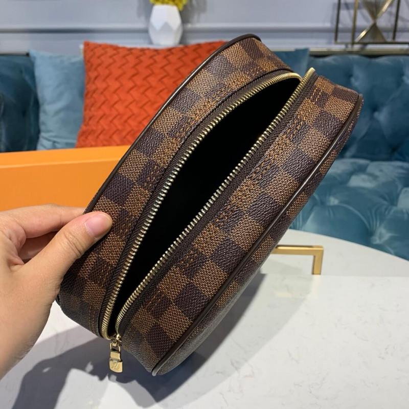 LOUIS VUITTON DAMIER EBENE CANVAS BOLETRY Bolsa 25 N47624-9