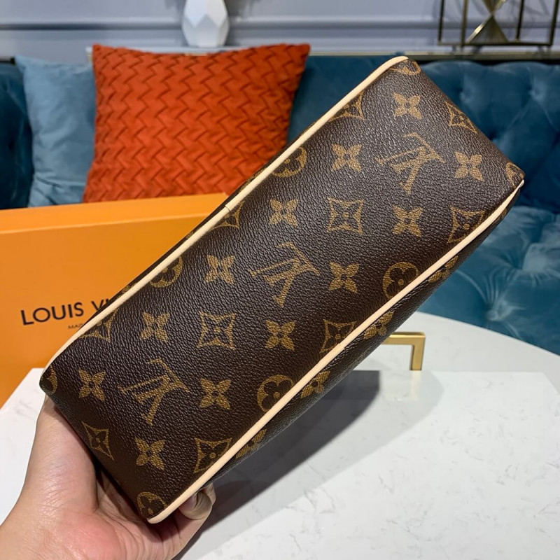 LOUIS VUITTON Monogram lienzo Bolsa de tocador 25 M47527-5