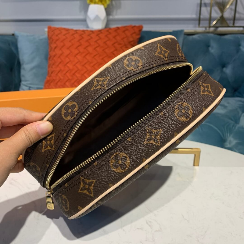 LOUIS VUITTON Monogram lienzo Bolsa de tocador 25 M47527-9