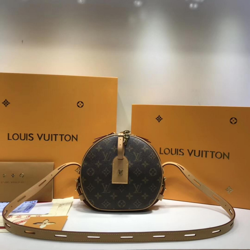 Louis Vuitton Monogram Canvas Boite Chapeau Souple M52294-1