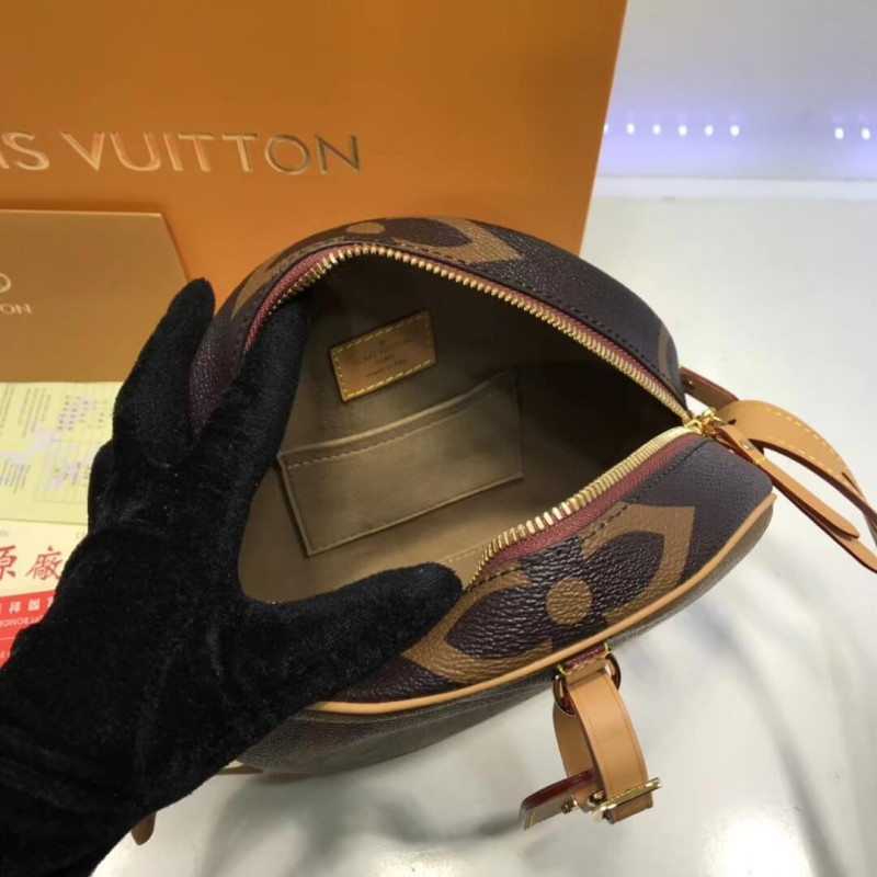 Louis Vuitton Monogram Reverse Canvas Boite Chapeau Souple M44604-8