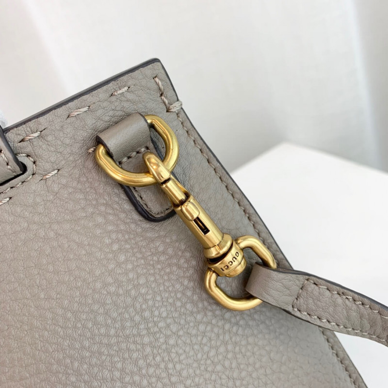 Gucci GG Marmont Leather Tople Sain Shoulder Bolsa 442622-6