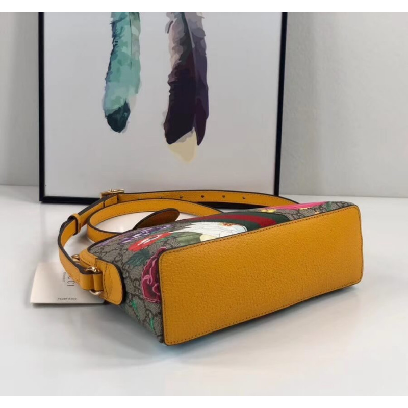 Gucci Ophidia GG Flora Bolsa de hombro pequeño 499621-4