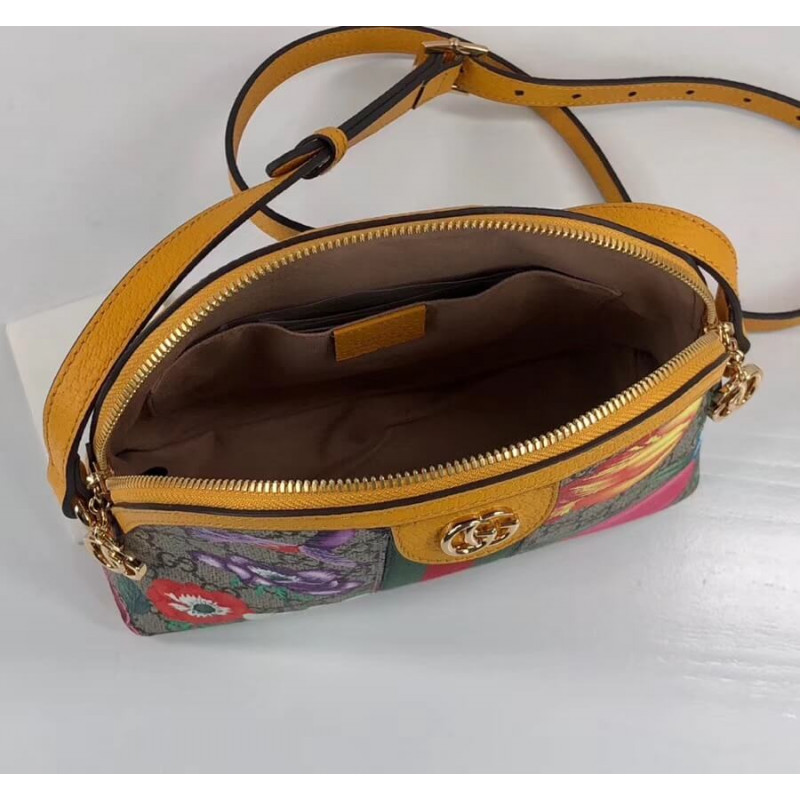 Gucci Ophidia GG Flora Bolsa de hombro pequeño 499621-7