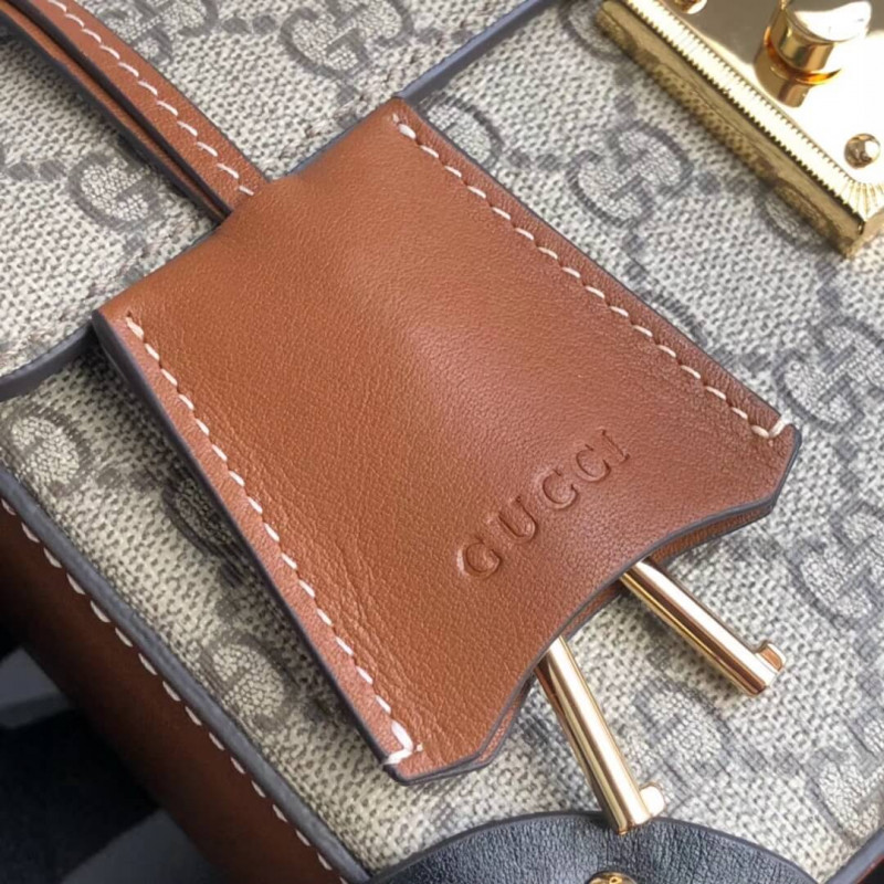 Gucci Cadlock GG Bolsaboo Small Bamboo Shoulder 603221-7