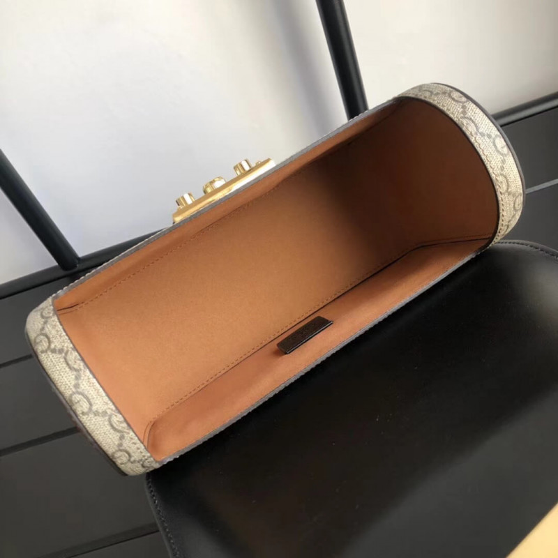 Gucci Cadlock GG Bolsaboo Small Bamboo Shoulder 603221-8