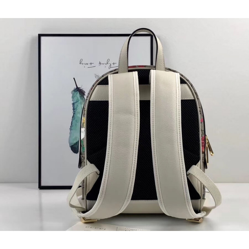 Gucci Ophidia GG Flora Pequeña mochila 547965-3
