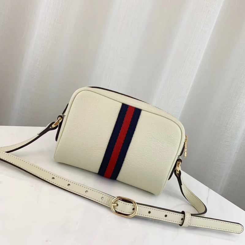 Gucci Ofidia Leather Mini Bolsa 517350-3