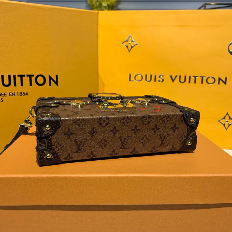 Louis Vuitton Monogram Reverse Canvas Petite Malle M44154-4