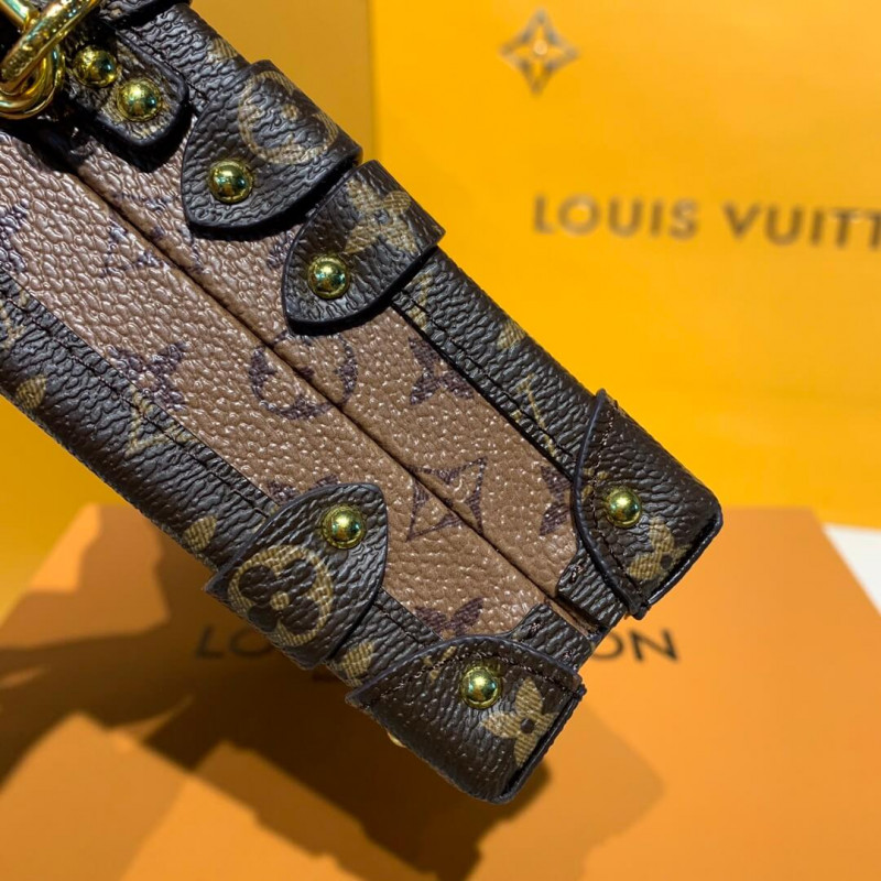 Louis Vuitton Monogram Reverse Canvas Petite Malle M44154-5