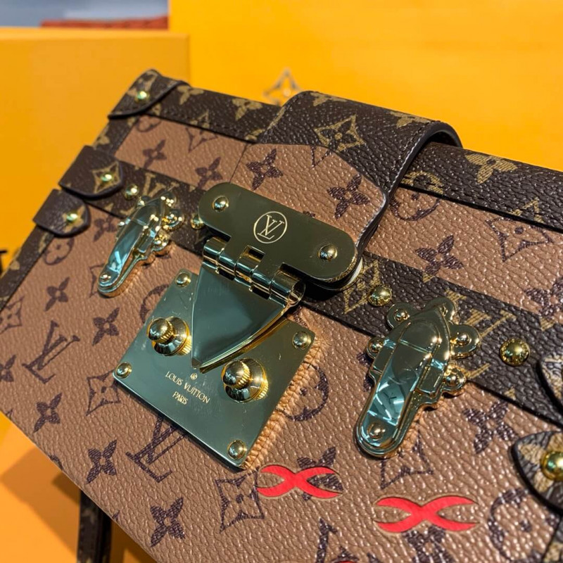 Louis Vuitton Monogram Reverse Canvas Petite Malle M44154-6