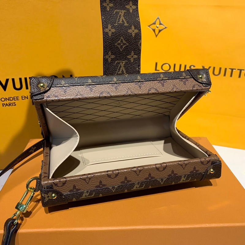 Louis Vuitton Monogram Reverse Canvas Petite Malle M44154-9