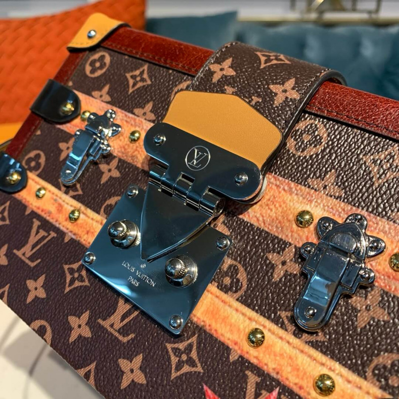 Louis Vuitton Transformed Canvas Petite Malle M52737-5